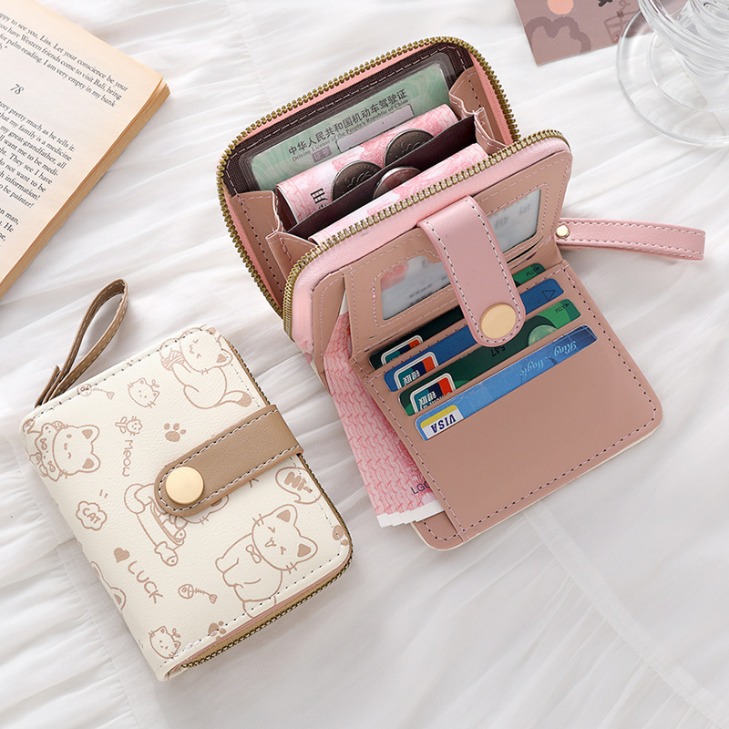 Luxury Japanese Bags Brands - Porte-monnaie en cuir japonais pour femmes,