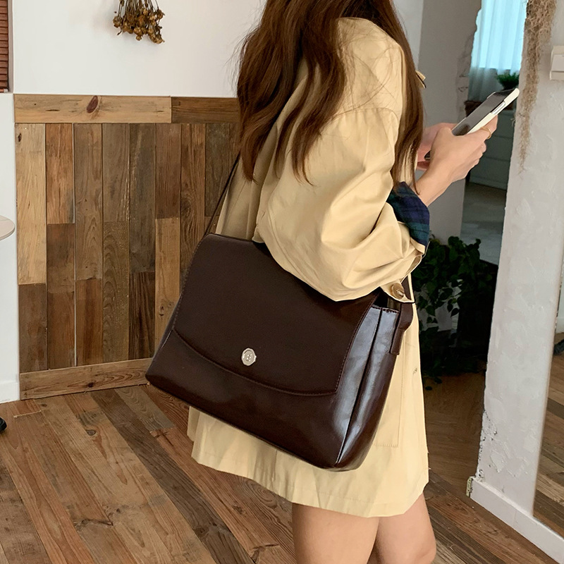 Luxury Bags Tote - CGCBAG-Sac à Main Vintage en Cuir