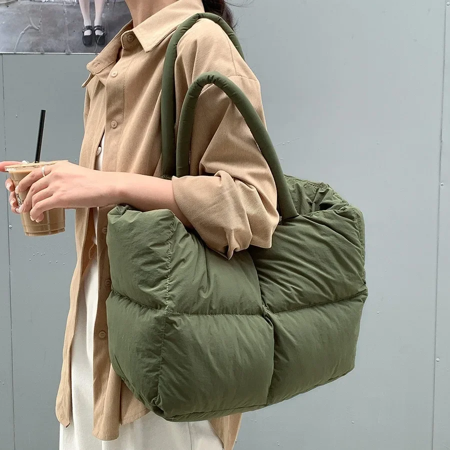 Grand fourre-tout rembourré en - Luxury Bags Tote avis et prix