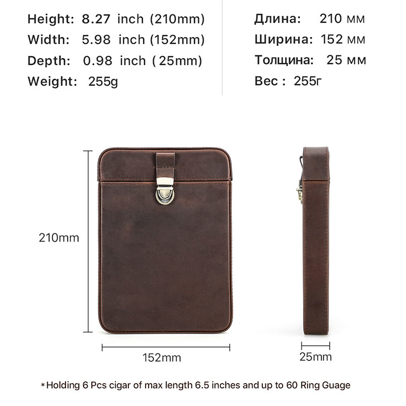 Étui à cigares portable de lux - Luxury Bags Leather avis et prix